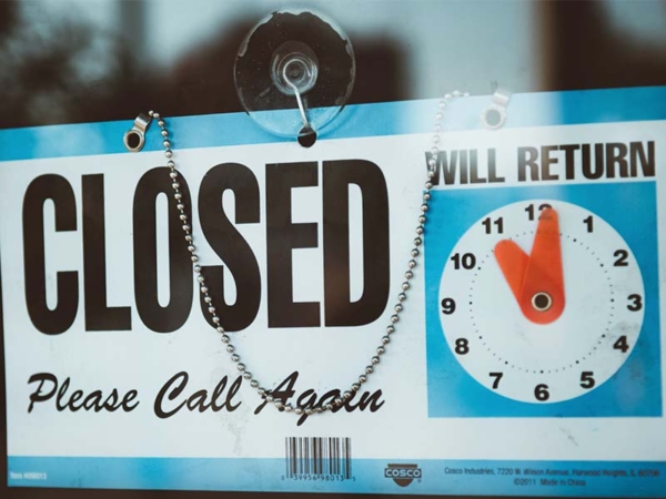 Closed Will Return