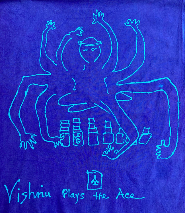 Vishnu plays the Ace