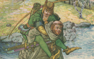 Robin Hood and the Friar
